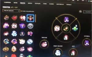 Conta lol com todos os personagens