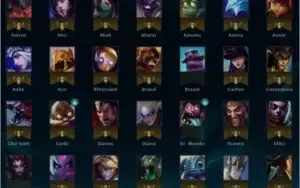 Conta lol - 112 campeões - 53 skins