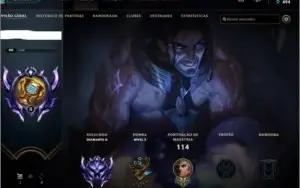 Conta league of legends  d2 com skins raras limitadas