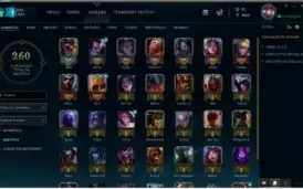Conta de LOL Gold 4 lvl 118