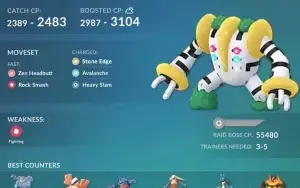 Pokemon Go - Reides Regigigas