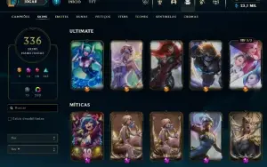 Conta Diamond League of Legends