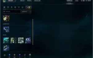 Conta League of Legends GOLD 2 C/ RIVEN EMISSÁRIA DA LUZ