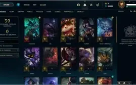 Conta League of Legends Nível 30 com 40k de Essências Azuis