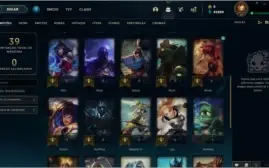 Conta League of Legends Nível 30 com 40k de Essências Azuis