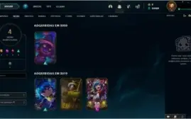 Conta League of Legends Nível 30 com 40k de Essências Azuis