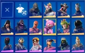 conta fortnite com 30 skins antigas + 1250 VBUCKS