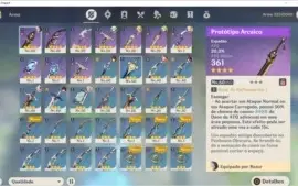 ACC AR34 ZONGLI + 3500 GEMAS E COM 49 TIROS NO BANNER