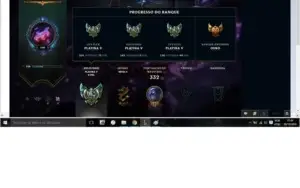 Conta Platina LoL