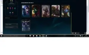Conta Platina LoL