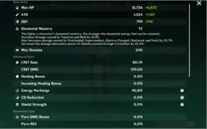 AR55: Xiao/Venti/Klee/Diluc/Qiqi/Mona/Zhongli