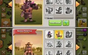 CONTA CV10 PRATICAMENTE FULL CLASH OF CLANS
