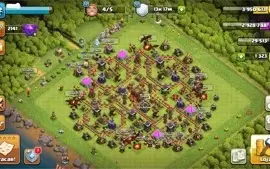 CONTA CV10 PRATICAMENTE FULL CLASH OF CLANS