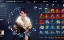 Conta MIR4 SA 13 Taoista lvl 56 58.6k de power