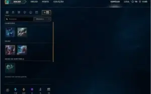 Conta LoL - 62 Skins - 105 campeões - Borda prata