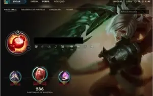 Conta LoL - 62 Skins - 105 campeões - Borda prata