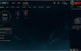 Conta League of Legends