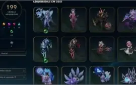 Conta do lol servidor BR com todas as Skins e + coisas