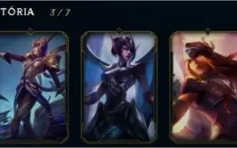Conta de League of Legends com skins vitoriosas antiga!