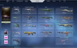 Conta Valorant Dima 1 MMR alto com Skins