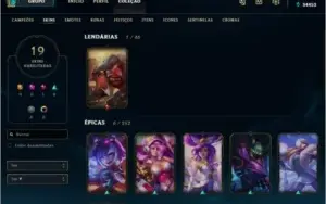 CONTA LOL LEVEL 300+! - LEAGUE OF LEGENDS - PRATA