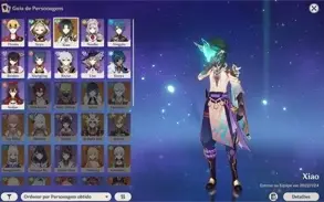 conta genshin com xiao ar10 conta vinculada anivesario livre
