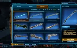 Conta SWTOR - Beta Tester Title - Saldo Cartel Market