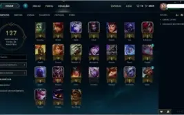 Conta League Of Legends PLATINA 5 MMR ALTO