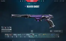 Conta de Valorant Platina com muitas skins