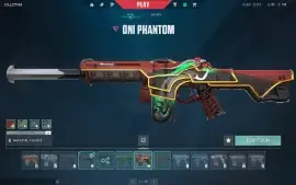 Conta de Valorant Platina com muitas skins