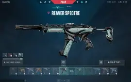 Conta de Valorant Platina com muitas skins