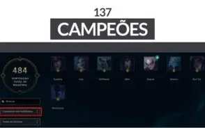 CONTA DE LEAGUE OF LEGENDS | DIAMANTE 1