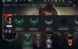 Esmeralda 1 com TODOS os Champs e 216 Skins +4 Prestigios