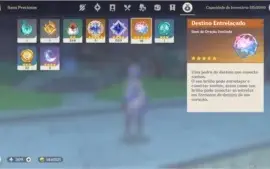 Imperdível AR55 Ganyu, Venti, Diluc, Mona, Albedo e mais