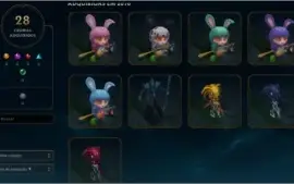 Conta LoL 174 Skins.MMR Diamante Solo/duo. Plat 3 Flex e TFT