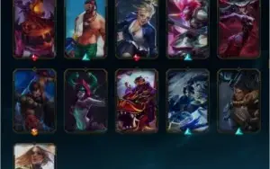 Conta LoL 174 Skins.MMR Diamante Solo/duo. Plat 3 Flex e TFT