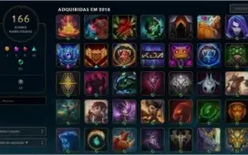 Conta LoL 174 Skins.MMR Diamante Solo/duo. Plat 3 Flex e TFT
