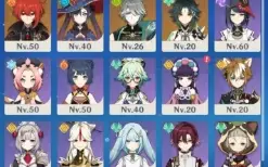 AR 41 Genshin - Raiden, Nilou, Alhaitham, Xiao, Diluc e Mona