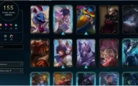 [LEAGUE OF LEGENDS] Conta Diamante 1 (155 Skins, lvl 284)