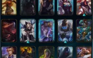 [LEAGUE OF LEGENDS] Conta Diamante 1 (155 Skins, lvl 284)