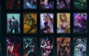 Conta prata 1 level 65, 24skins