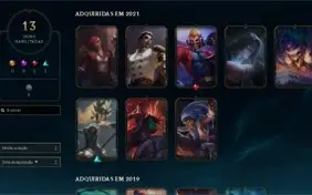 Conta com várias skins Ex plat 4 mmr Diamante 4