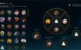 Conta com várias skins Ex plat 4 mmr Diamante 4