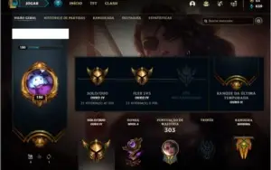 Conta ouro 4 com 99 skins e 91 champs ( MAIN ADC )