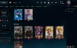 Conta lol main mid/sup