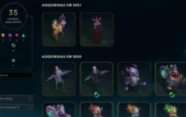 Conta lol main mid/sup