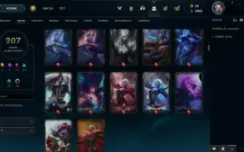 Conta lol main mid/sup