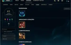 CONTA: Conta nível 40 prata 5