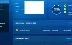 conta WOW com SL comprado + 4 meses jogo