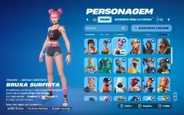 CONTA FORTNITE + CODIGO DE APOIADOR ATIVO + STW